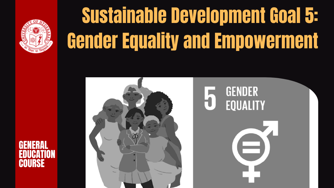 Sustainable Development Goal 5 : Gender Equality and Empowerment